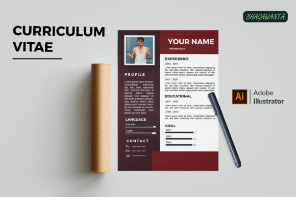Download CV Resume Template #440 - Premium Resources